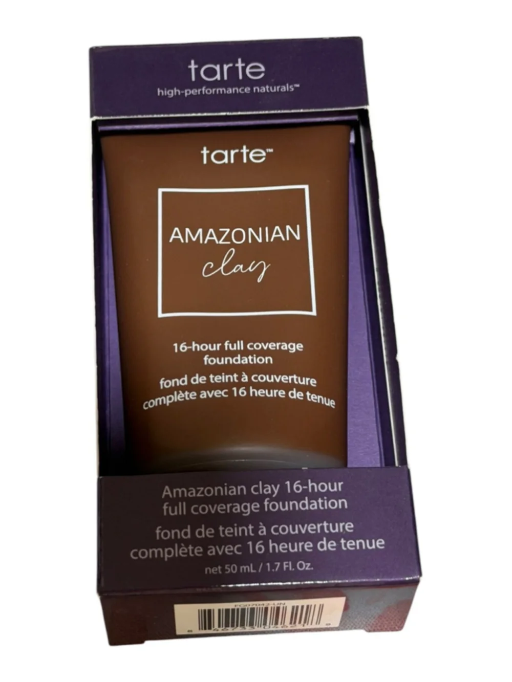 Tarte 59N Mahogany Neutral Amazonian Clay 16-Hour Full Coverage Foundation
